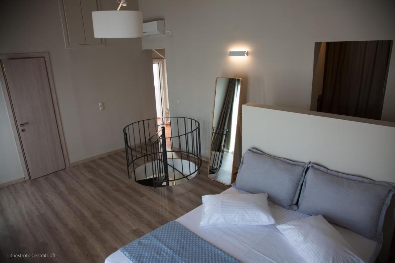 Lithostroto Central Loft Apartment Аргостолион Екстериор снимка